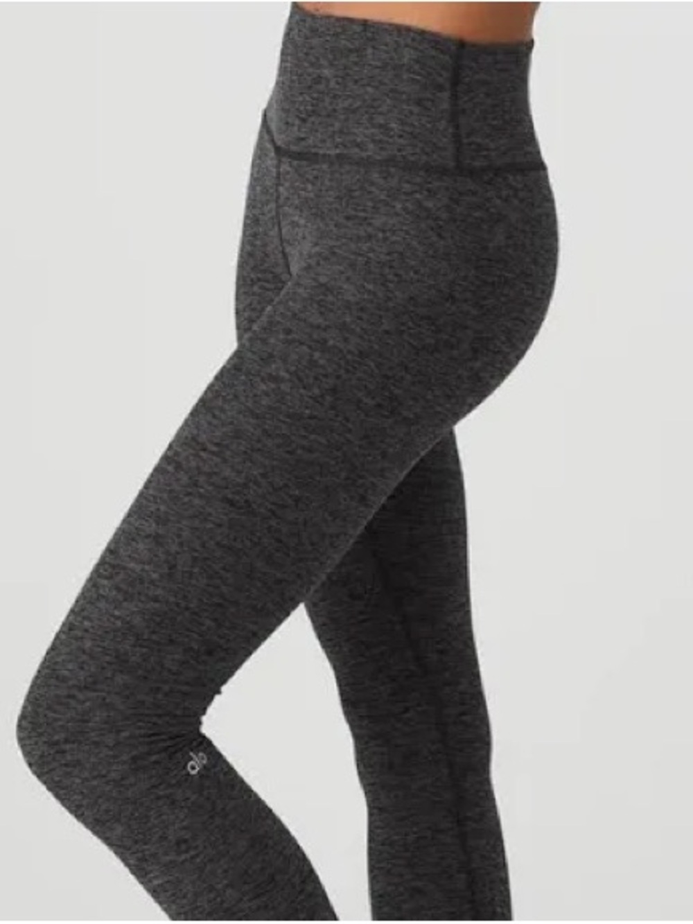 ALO Yoga Alosoft High-Waist Heathered 25” Leggings